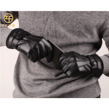ZF0268 Winter billig Leder Handschuhe Männer tragen
